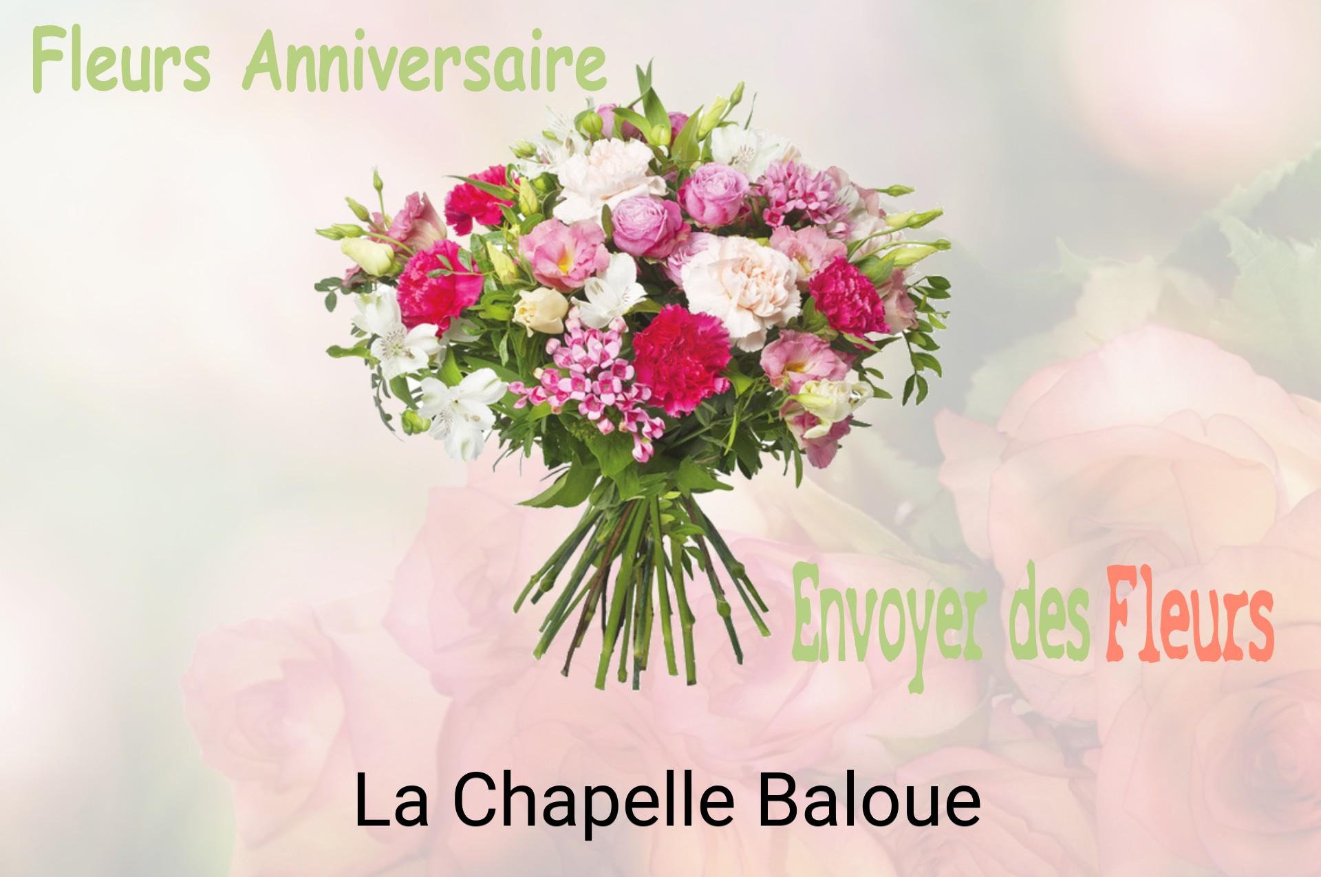Bouquet de fleurs d’anniversaire livré à La Chapelle-Baloue