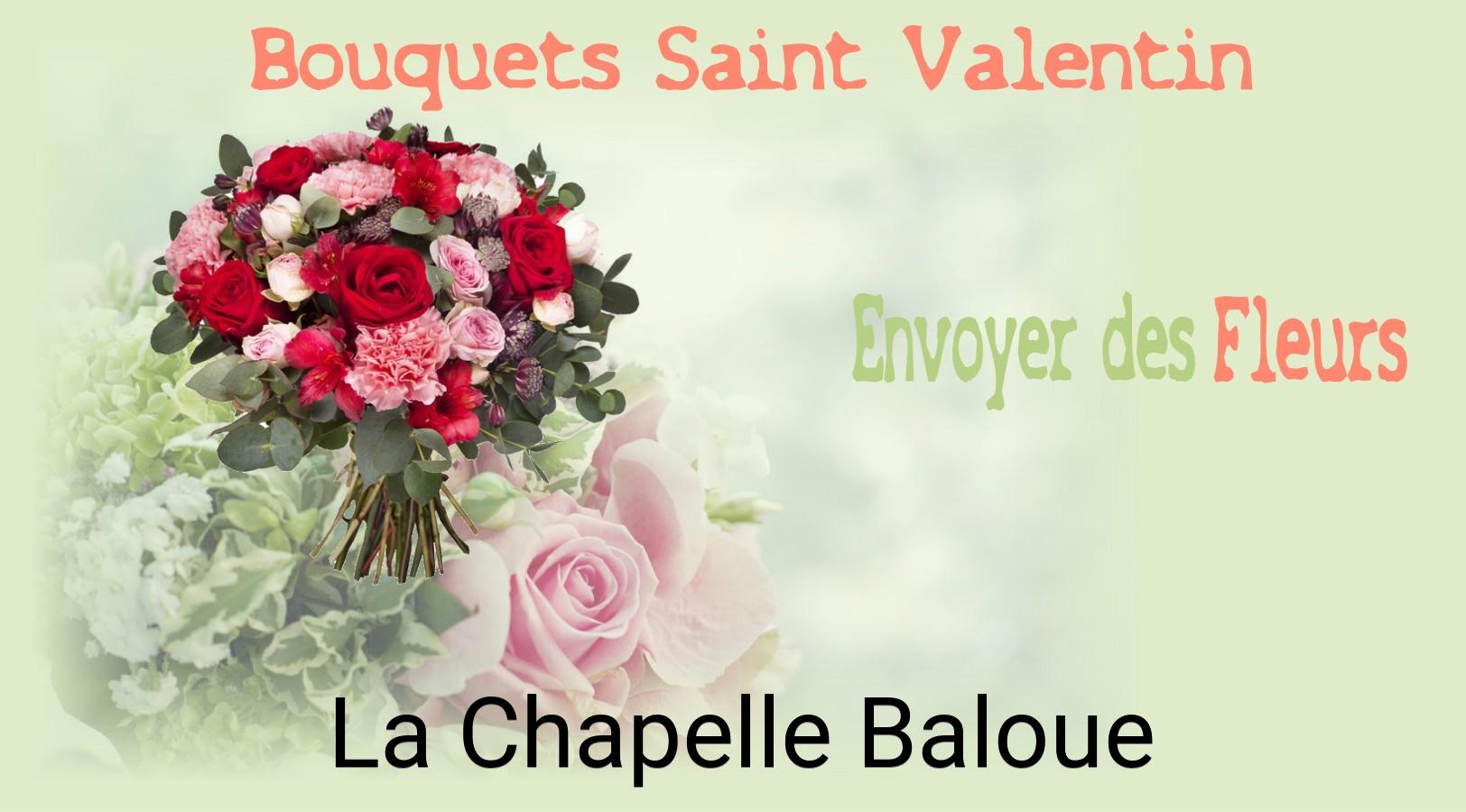 Roses de Saint-Valentin livrées à La Chapelle-Baloue